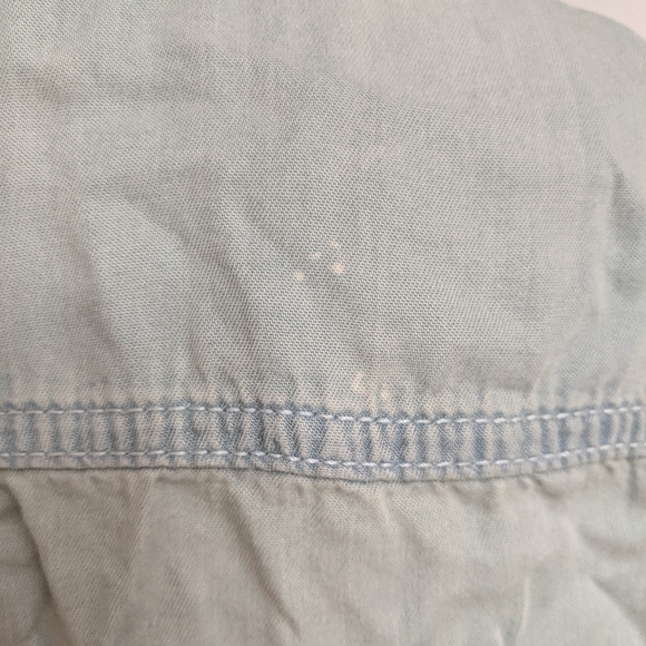 💎 Liquid Jeans Blue Jacket Vest Size M - Picture 6 of 9